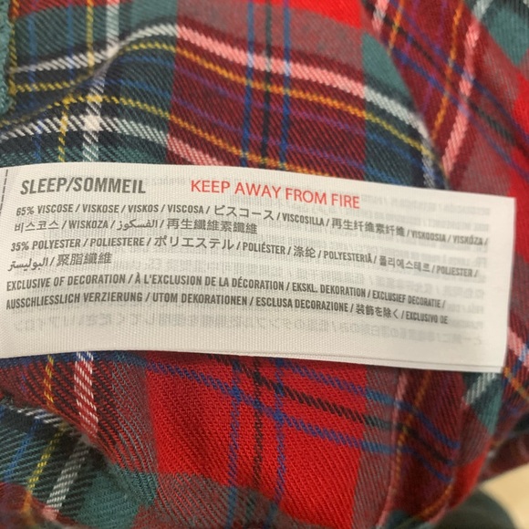 Abercrombie & Fitch Cozy Henley Lounge Sleepwear - Picture 6 of 6